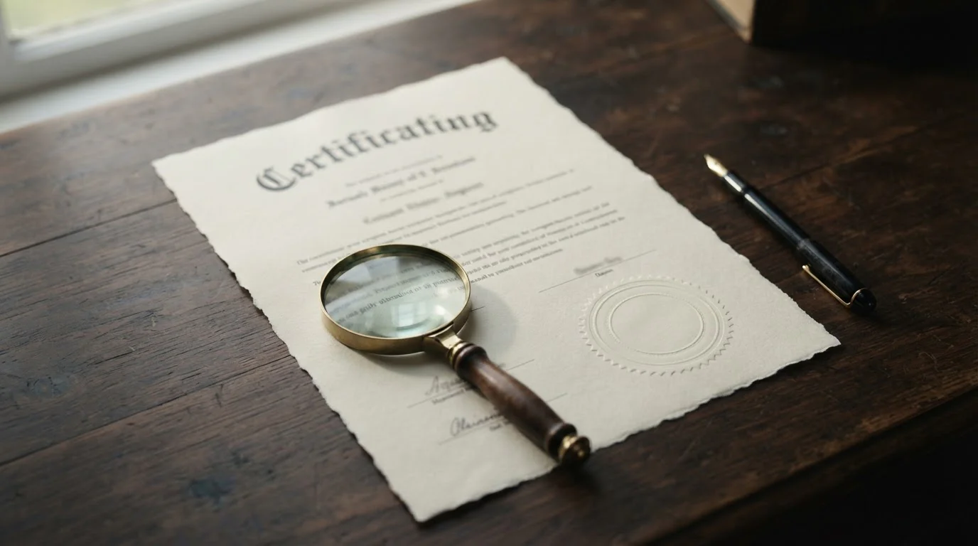 Licence register document checked before depositing at an offshore casino