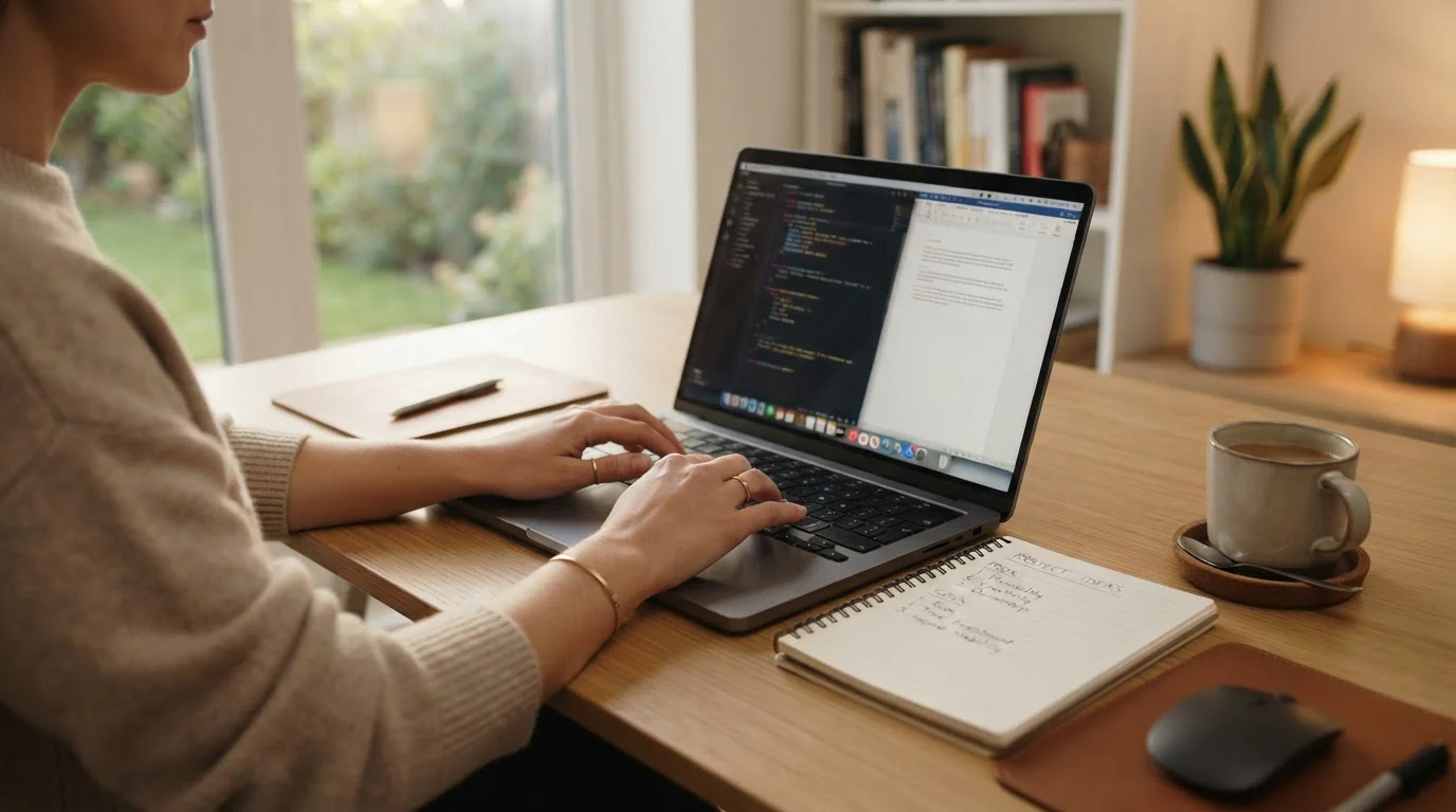 Person reviewing casino options on a laptop