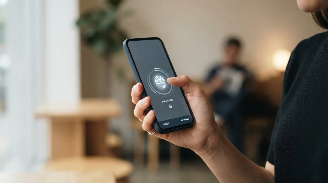 Depositing at an online casino with Google Pay authentication on a smartphone