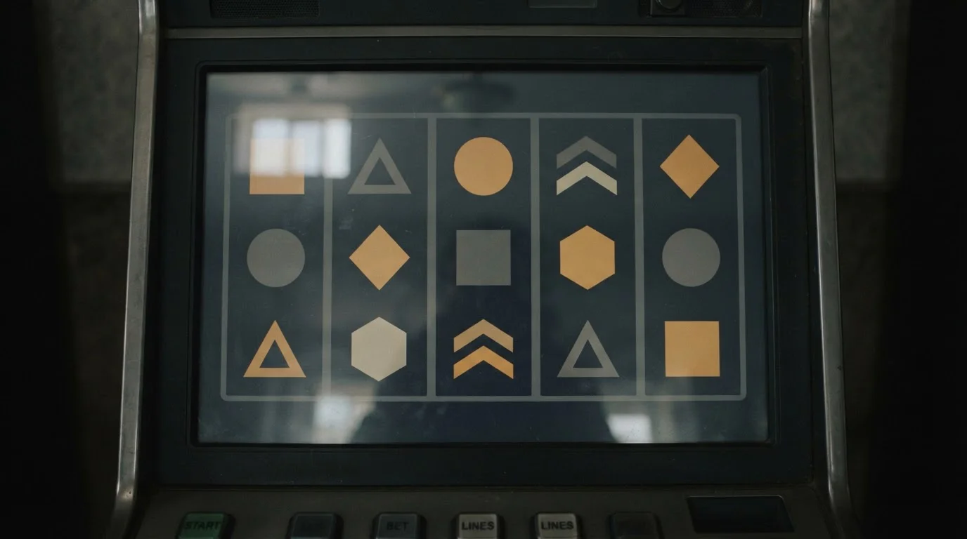Generic reels showing symbols without any brand identification