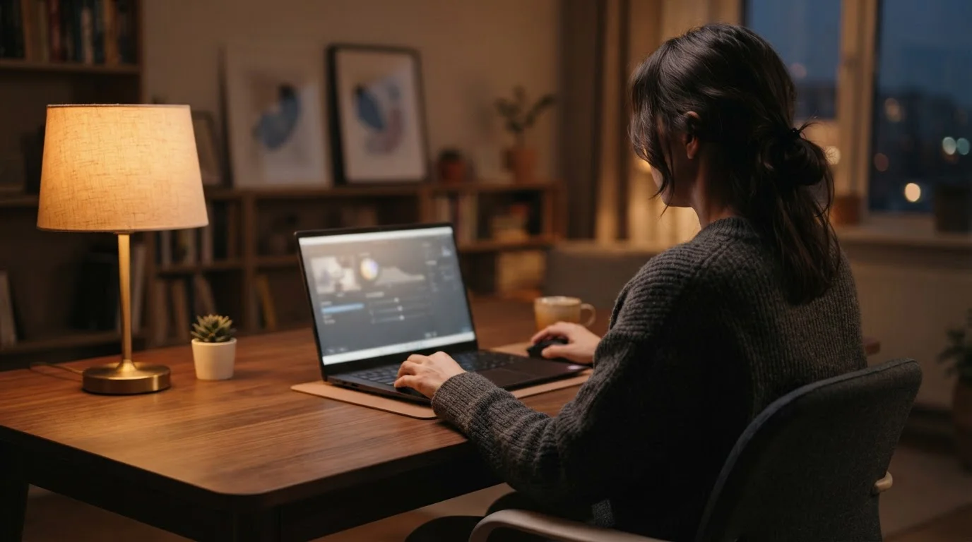 Person reviewing daily payment limit settings in an Australian online banking portal