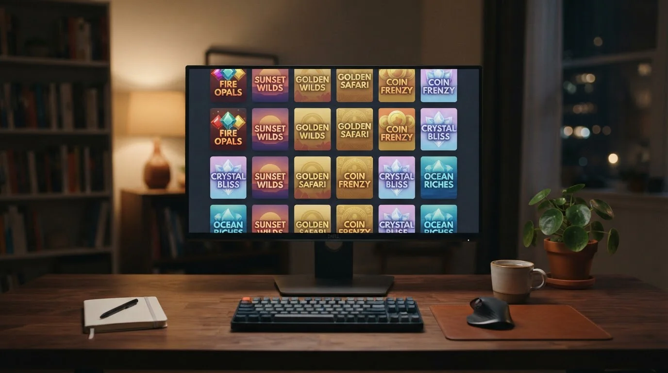 Pokies lobby showing diverse provider mix from Pragmatic Play BGaming Evolution NetEnt