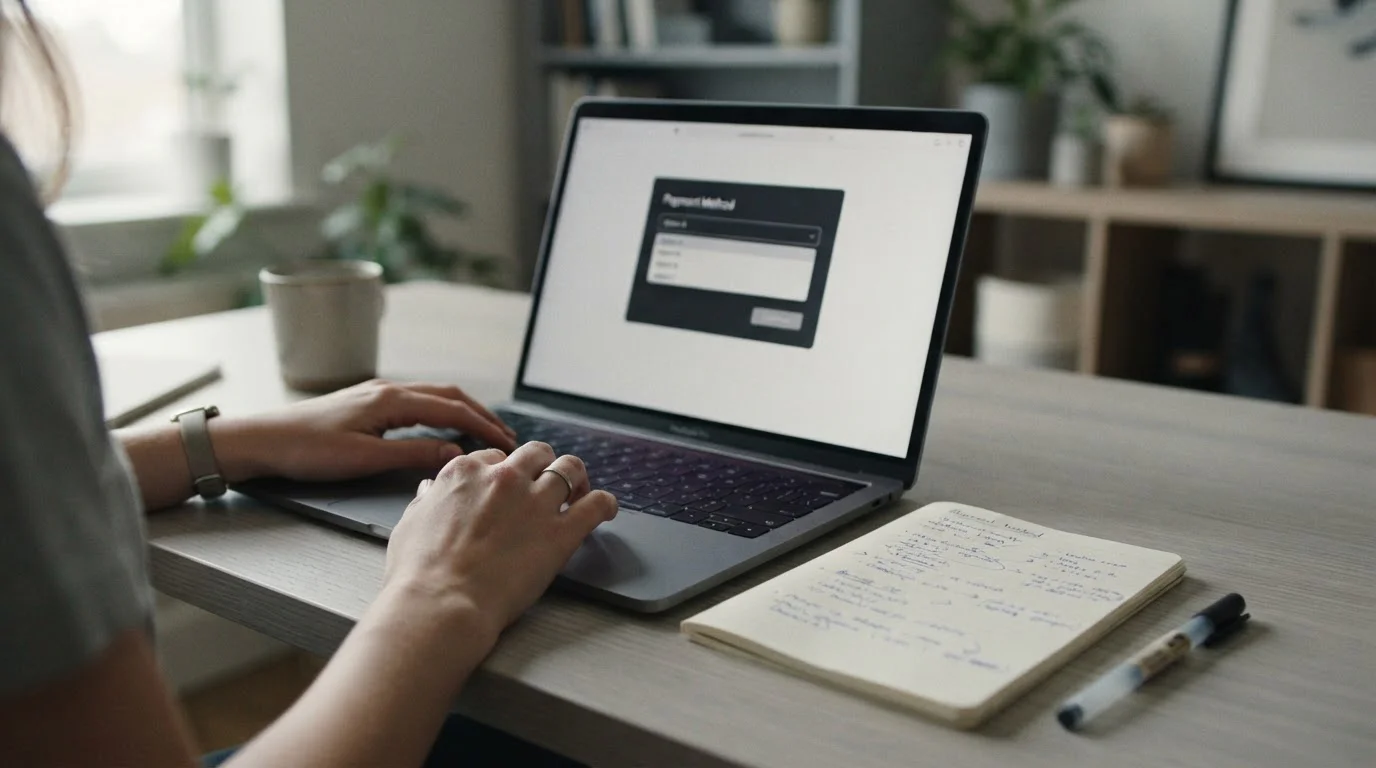 Australian bank account and cashier screen side by side during a Trustly deposit
